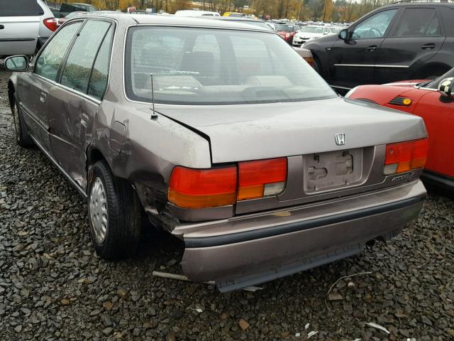 JHMCB7659PC043469 - 1993 HONDA ACCORD LX GRAY photo 3