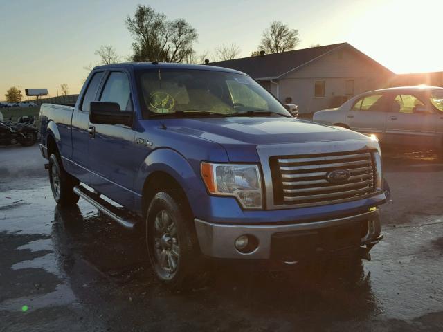 1FTFX1EF8CFC69454 - 2012 FORD F150 SUPER BLUE photo 1