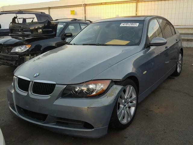 WBAVB13556PT17850 - 2006 BMW 325 I GRAY photo 2