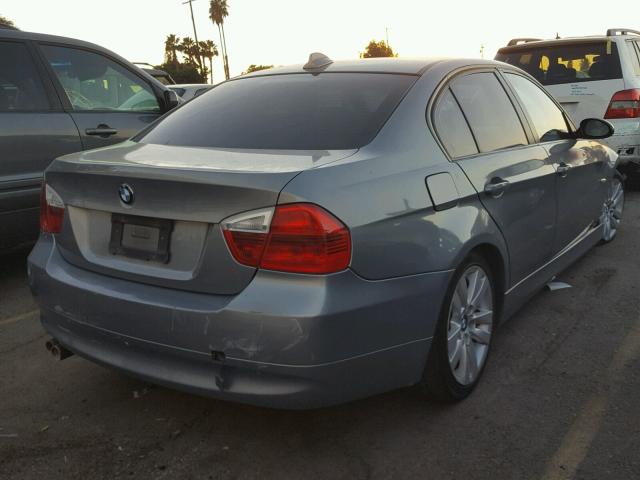 WBAVB13556PT17850 - 2006 BMW 325 I GRAY photo 4