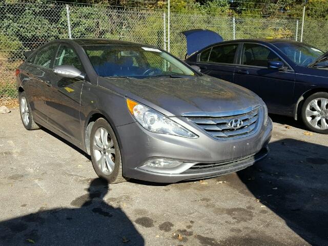 5NPEC4AC7CH373055 - 2012 HYUNDAI SONATA SE GRAY photo 1