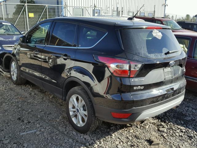 1FMCU9GD7HUA74577 - 2017 FORD ESCAPE SE BLACK photo 3