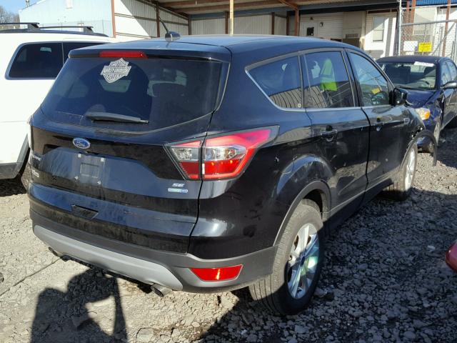 1FMCU9GD7HUA74577 - 2017 FORD ESCAPE SE BLACK photo 4