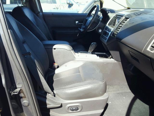 2FMDK49C27BB38028 - 2007 FORD EDGE SEL P BLACK photo 5