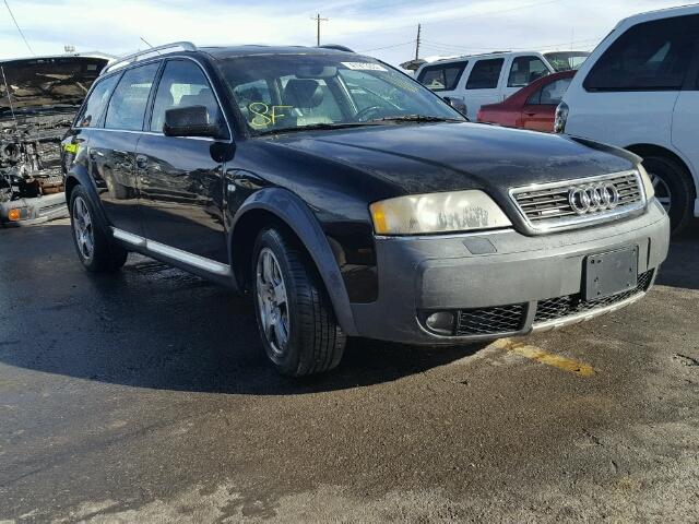 WAUYP54B71N109936 - 2001 AUDI ALLROAD BLACK photo 1