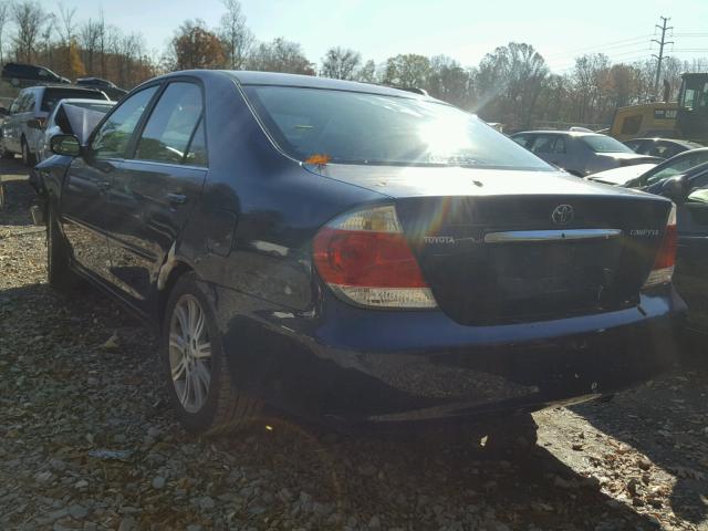 4T1BF30K06U155481 - 2006 TOYOTA CAMRY LE BLUE photo 3