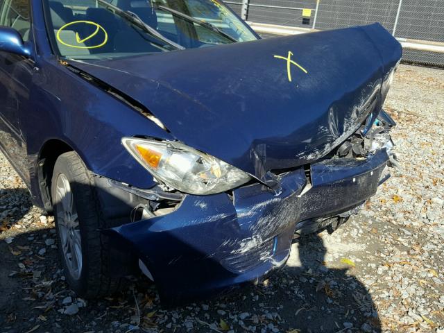 4T1BF30K06U155481 - 2006 TOYOTA CAMRY LE BLUE photo 9