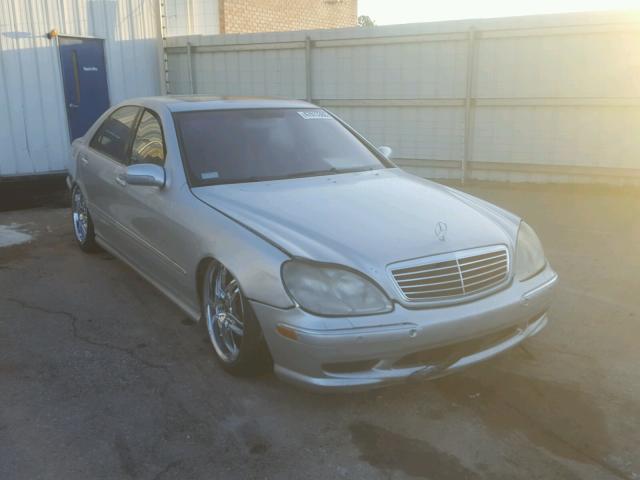 WDBNG73J61A211891 - 2001 MERCEDES-BENZ S 55 AMG GRAY photo 1