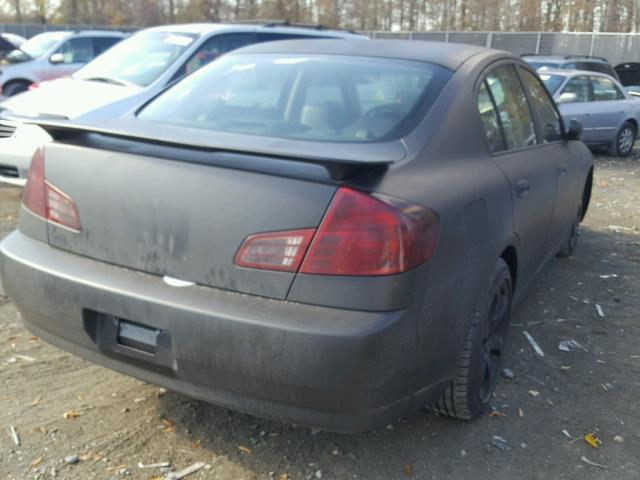 JNKCV51E13M325774 - 2003 INFINITI G35 BLACK photo 4