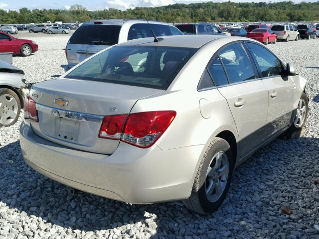 1G1PC5SB9D7279214 - 2013 CHEVROLET CRUZE LT GOLD photo 4