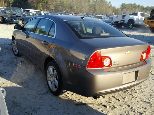 1G1ZB5E13BF175058 - 2011 CHEVROLET MALIBU LS GRAY photo 3