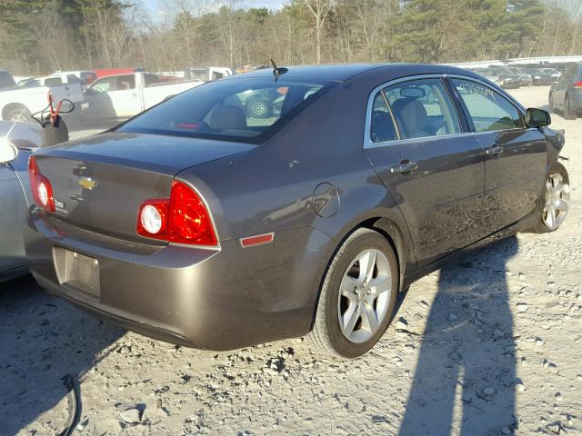 1G1ZB5E13BF175058 - 2011 CHEVROLET MALIBU LS GRAY photo 4