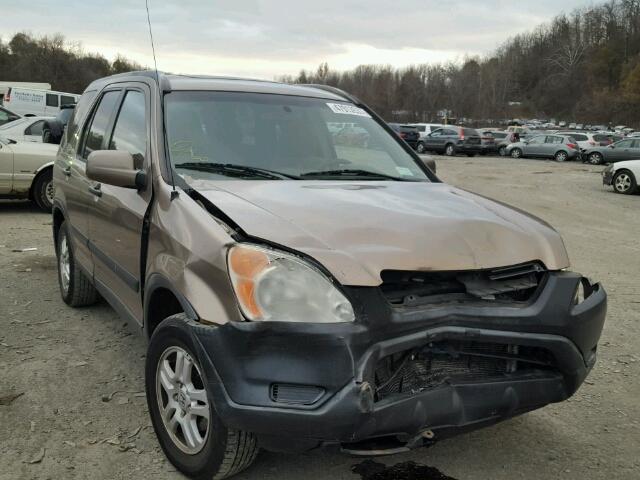 JHLRD788X4C016194 - 2004 HONDA CR-V EX ყავისფერი ფოტო 1