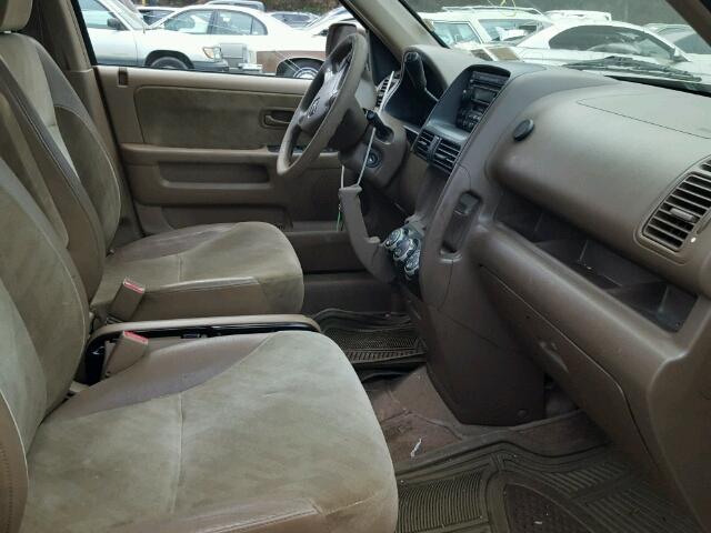 JHLRD788X4C016194 - 2004 HONDA CR-V EX ყავისფერი ფოტო 5