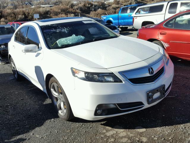 19UUA9F53DA004874 - 2013 ACURA TL TECH WHITE photo 1