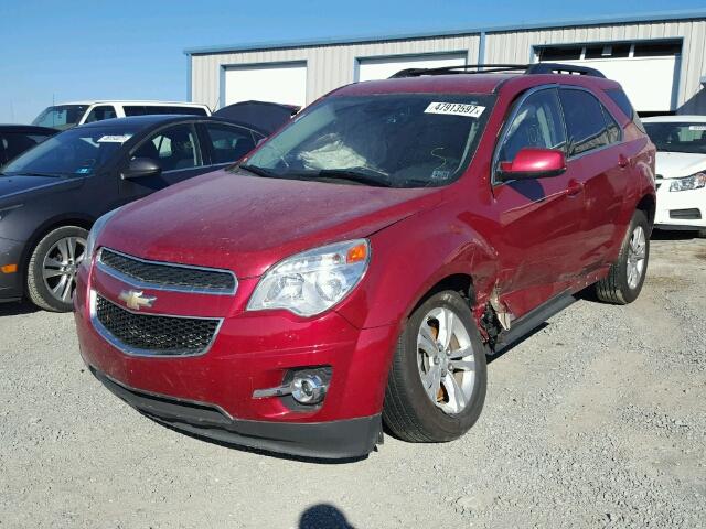 2GNFLNEK3D6138564 - 2013 CHEVROLET EQUINOX LT RED photo 2