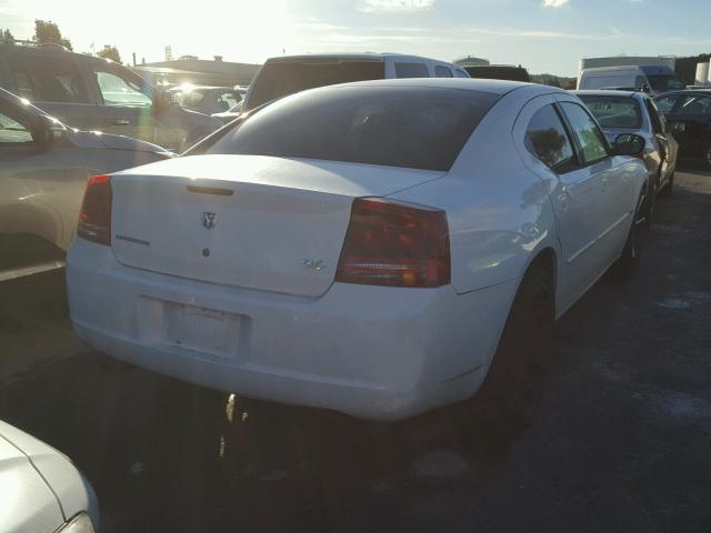 2B3KA53H66H318330 - 2006 DODGE CHARGER R/ WHITE photo 4