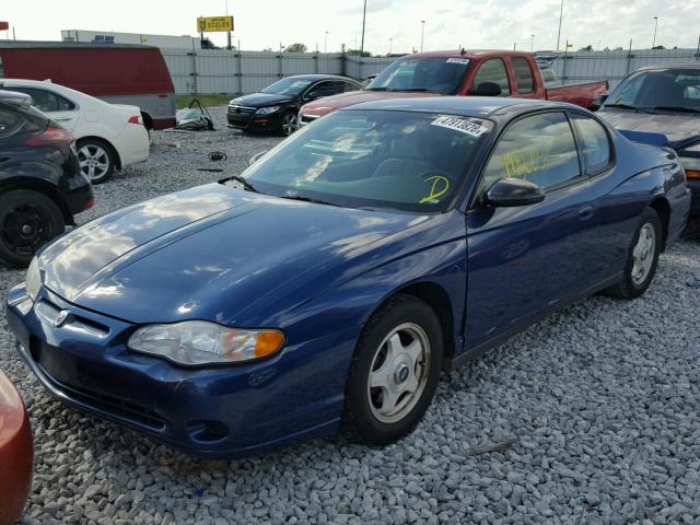 2G1WW12E959122708 - 2005 CHEVROLET MONTE CARL ლურჯი ფოტო 2