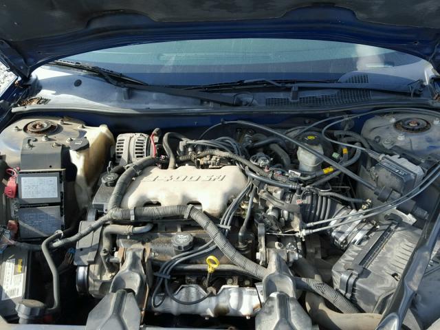 2G1WW12E959122708 - 2005 CHEVROLET MONTE CARL BLUE photo 7