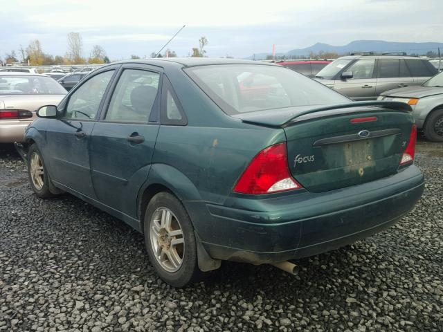 1FAFP3437YW276895 - 2000 FORD FOCUS SE GREEN photo 3