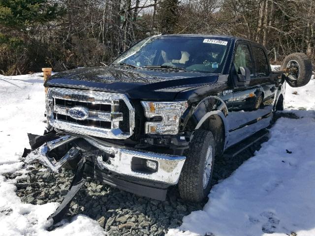 1FTFW1EF6HFC08968 - 2017 FORD F150 SUPER BLACK photo 2