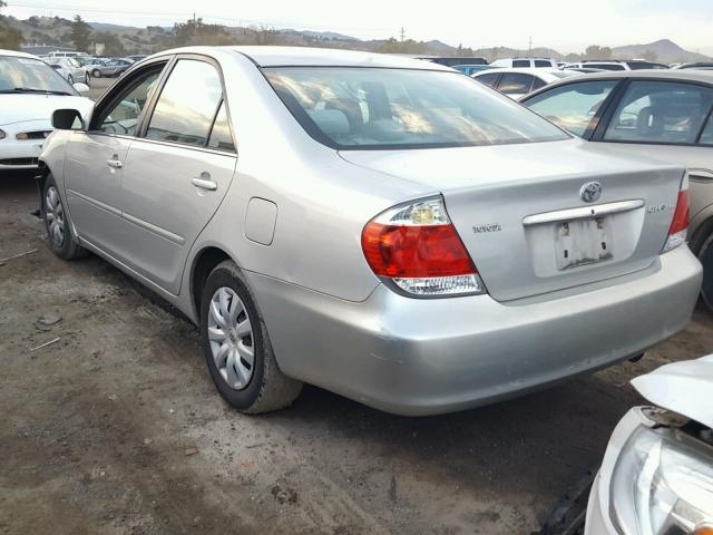 4T1BE32K26U722531 - 2006 TOYOTA CAMRY LE SILVER photo 3