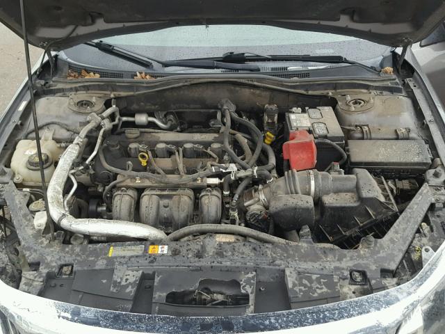 3FAHP0HA9AR314278 - 2010 FORD FUSION SE GRAY photo 7