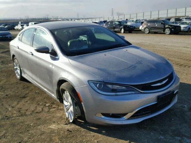 1C3CCCCB3FN544933 - 2015 CHRYSLER 200 C GRAY photo 1