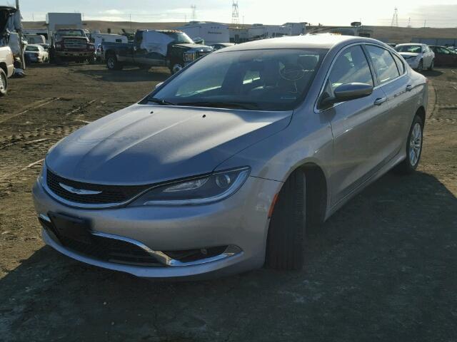 1C3CCCCB3FN544933 - 2015 CHRYSLER 200 C GRAY photo 2