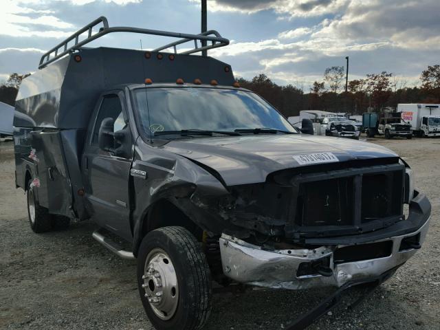 1FDXF47P57EA92397 - 2007 FORD F450 SUPER GRAY photo 1