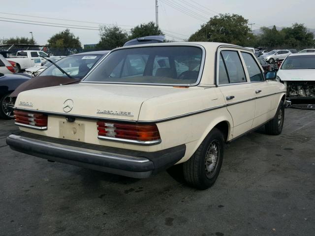 WDBAB33A7DB035096 - 1983 MERCEDES-BENZ 300 DT BEIGE photo 4