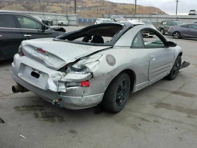 4A3AC44G04E066855 - 2004 MITSUBISHI ECLIPSE GS SILVER photo 4