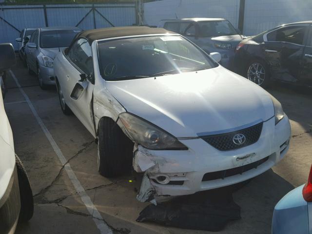 4T1FA38P17U108409 - 2007 TOYOTA CAMRY SOLA WHITE photo 1