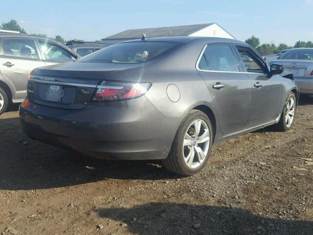 YS3GN4AR2B4006617 - 2011 SAAB 9-5 TURBO CHARCOAL photo 4