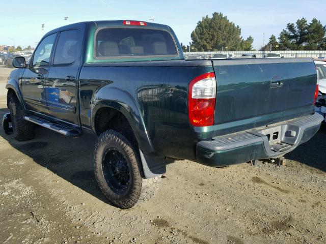 5TBDT48134S459855 - 2004 TOYOTA TUNDRA DOU GREEN photo 3