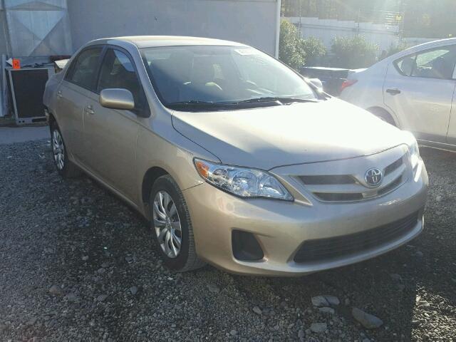 5YFBU4EE3CP012887 - 2012 TOYOTA COROLLA BA GOLD photo 1