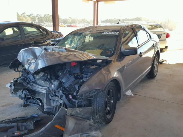 3FAHP0HA7AR297495 - 2010 FORD FUSION SE GRAY photo 2