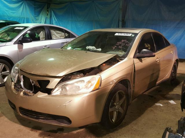 1G2ZG558964204039 - 2006 PONTIAC G6 SE1 TAN photo 2