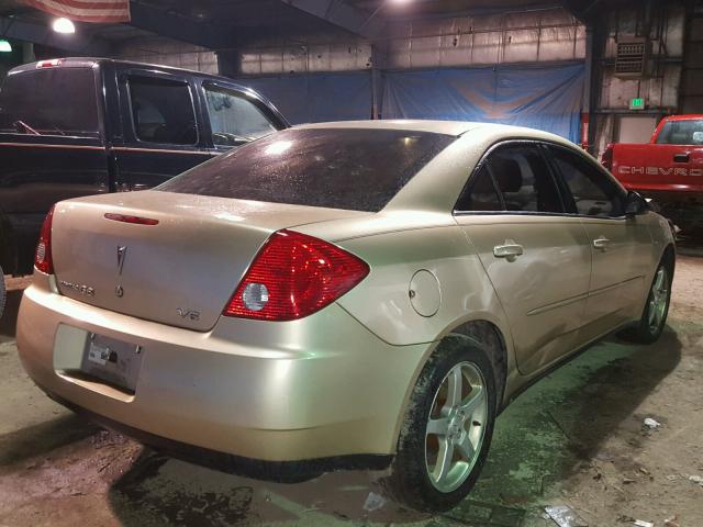 1G2ZG558964204039 - 2006 PONTIAC G6 SE1 TAN photo 4