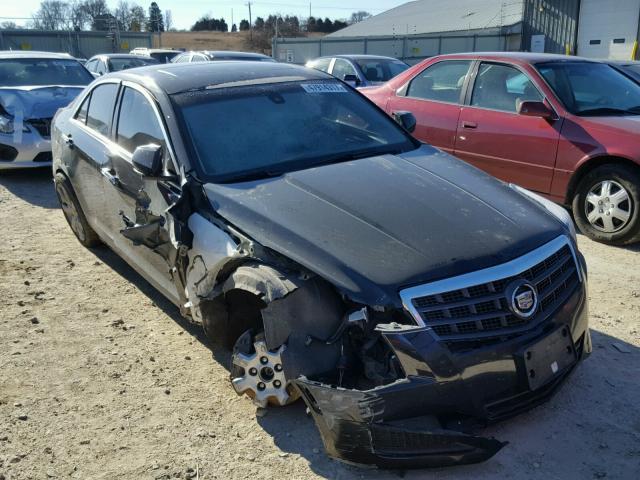 1G6AG5RX8D0163291 - 2013 CADILLAC ATS BLACK photo 1