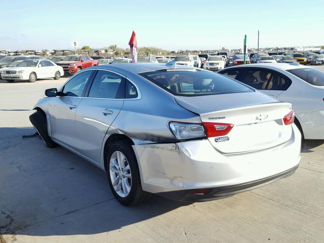 1G1ZE5ST9HF251842 - 2017 CHEVROLET MALIBU LT SILVER photo 3