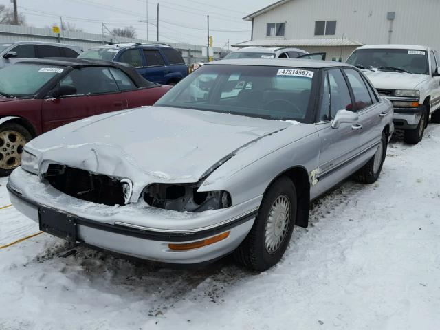 1G4HP52K9XH435259 - 1999 BUICK LESABRE CU SILVER photo 2