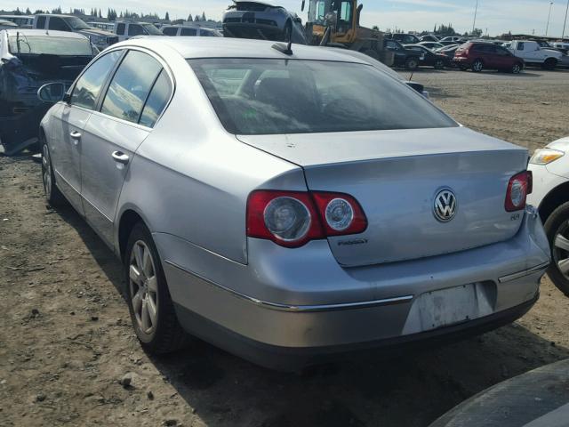 WVWEK73C46E029088 - 2006 VOLKSWAGEN PASSAT 2.0 SILVER photo 3