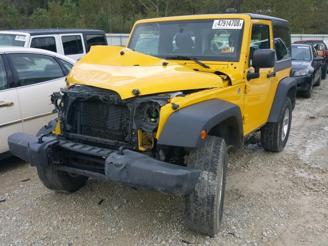 1C4AJWAG5FL562001 - 2015 JEEP WRANGLER S Sarı foto 2
