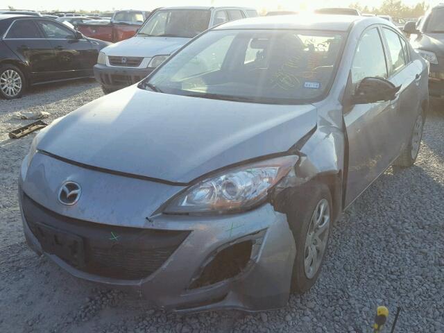 JM1BL1UG2B1359926 - 2011 MAZDA 3 I SILVER photo 2