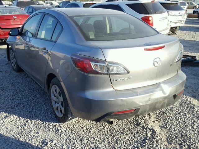 JM1BL1UG2B1359926 - 2011 MAZDA 3 I SILVER photo 3