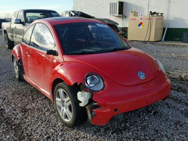 3VWDD21C52M411496 - 2002 VOLKSWAGEN NEW BEETLE 红色 照片 1