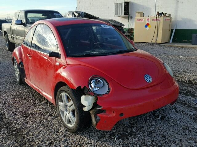 3VWDD21C52M411496 - 2002 VOLKSWAGEN NEW BEETLE RED photo 1