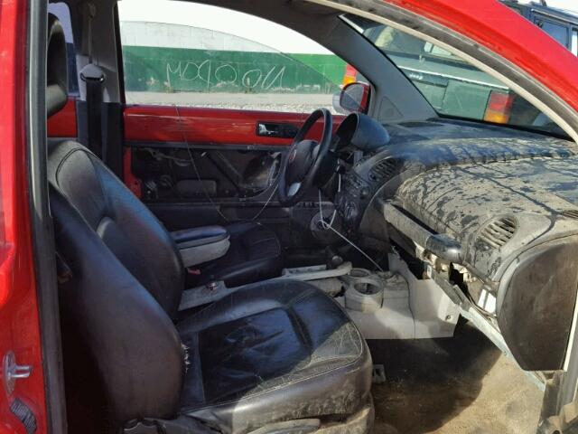 3VWDD21C52M411496 - 2002 VOLKSWAGEN NEW BEETLE 红色 照片 5