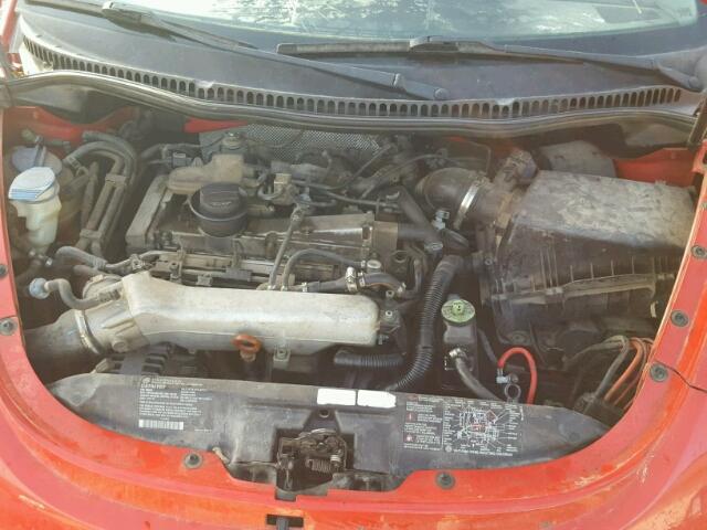 3VWDD21C52M411496 - 2002 VOLKSWAGEN NEW BEETLE 红色 照片 7